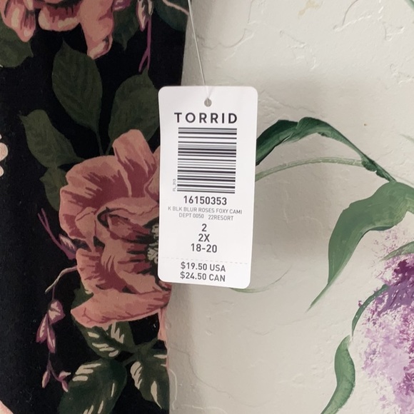 Torrid Foxy Tunic Cami Size 2 - Picture 2 of 4